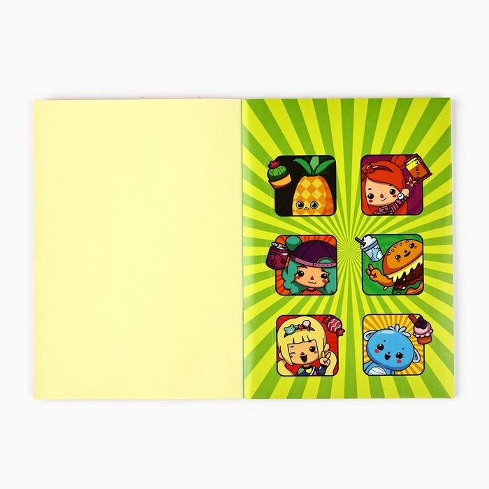 Альбом детских наклеек «Туса-джуса», 11 х 16 см Альбом детских наклеек «Туса-джуса», 11 х 16 см