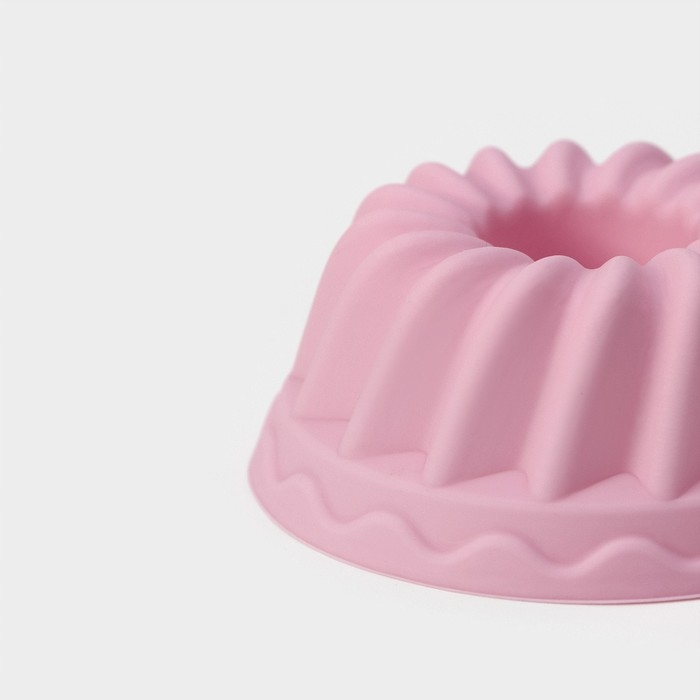 Набор форм для выпечки Доляна «Пальчики оближешь», силикон, 6 шт, 7×3 см, цвет розовый Набор форм для выпечки Доляна «Пальчики оближешь», силикон, 6 шт, 7×3 см, цвет розовый