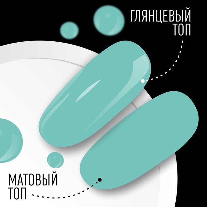 Гель лак для ногтей, &laquo;CLASSIC COLORS&raquo;, 3-х фазный, 8мл, LED/UV, цвет ментоловый (30)