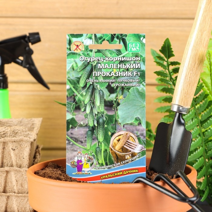Семена Огурец Семена Огурец "Маленький Проказник", F1, 8 шт