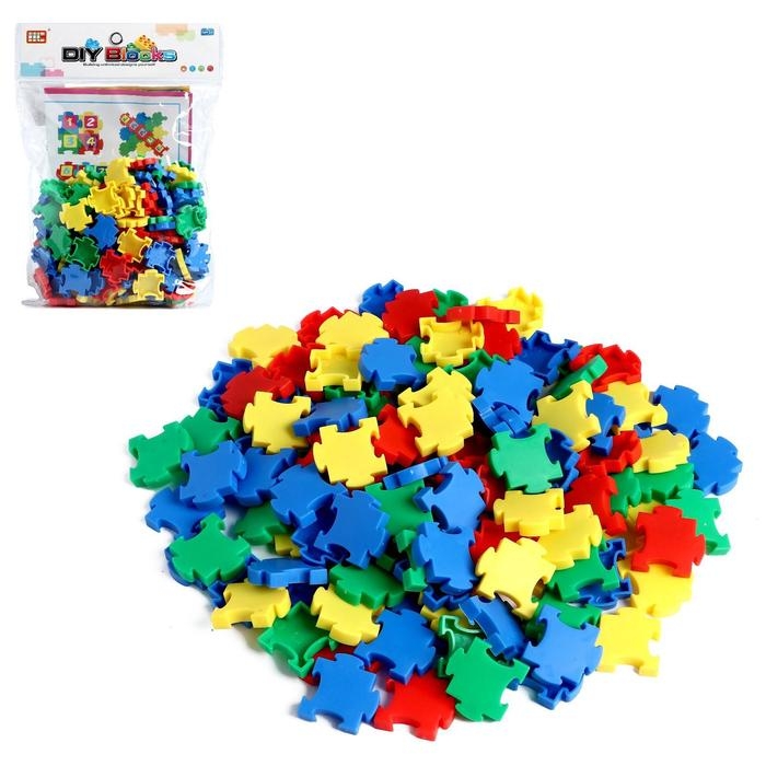 Конструктор «Обучающие пазлы», 138 деталей Конструктор «Обучающие пазлы», 138 деталей