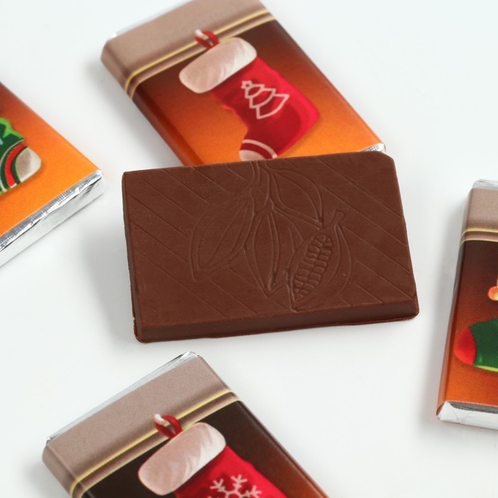 Новый год! Шоколад молочный «Уютного Нового года», 12 гр х 4 шт Новый год! Шоколад молочный «Уютного Нового года», 12 гр х 4 шт