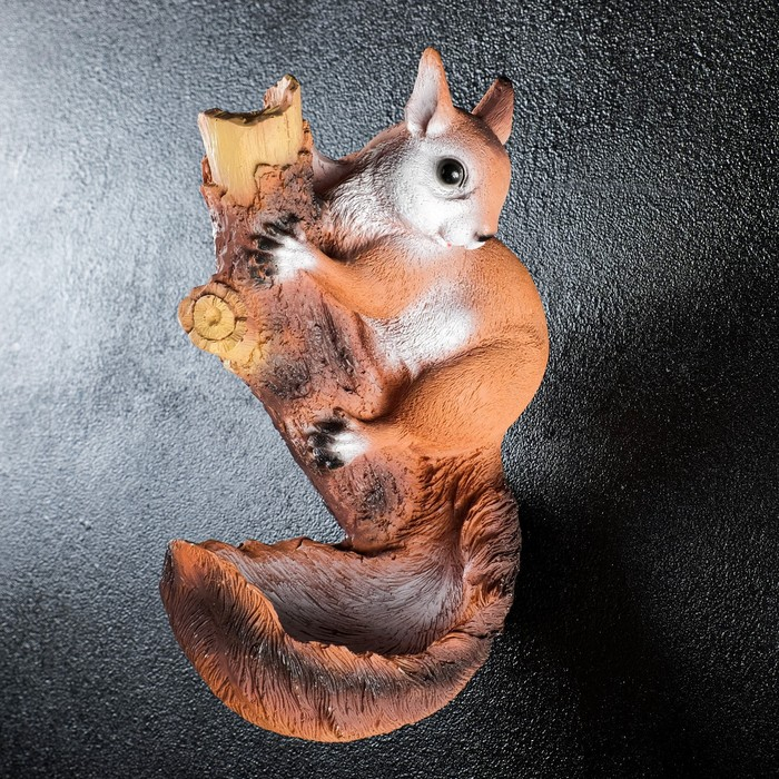 Подвесной декор  Подвесной декор "Белка на ветке" 19х26см