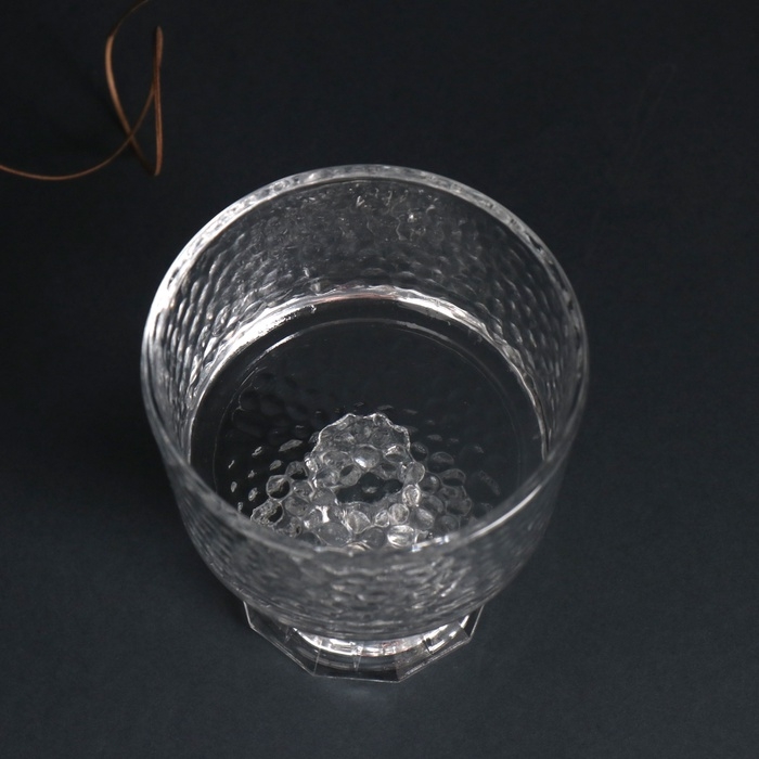 Подсвечник стекло на 1 свечу d=8 см  Подсвечник стекло на 1 свечу d=8 см "Креманка" прозрачный 8,8х8,8х10,3 см