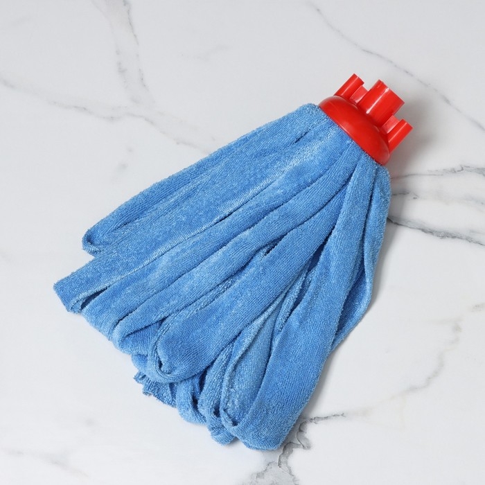 Насадка для швабры ленточная Доляна, микрофибра, 28×7×7 см, цвет МИКС Насадка для швабры ленточная Доляна, микрофибра, 28×7×7 см, цвет МИКС