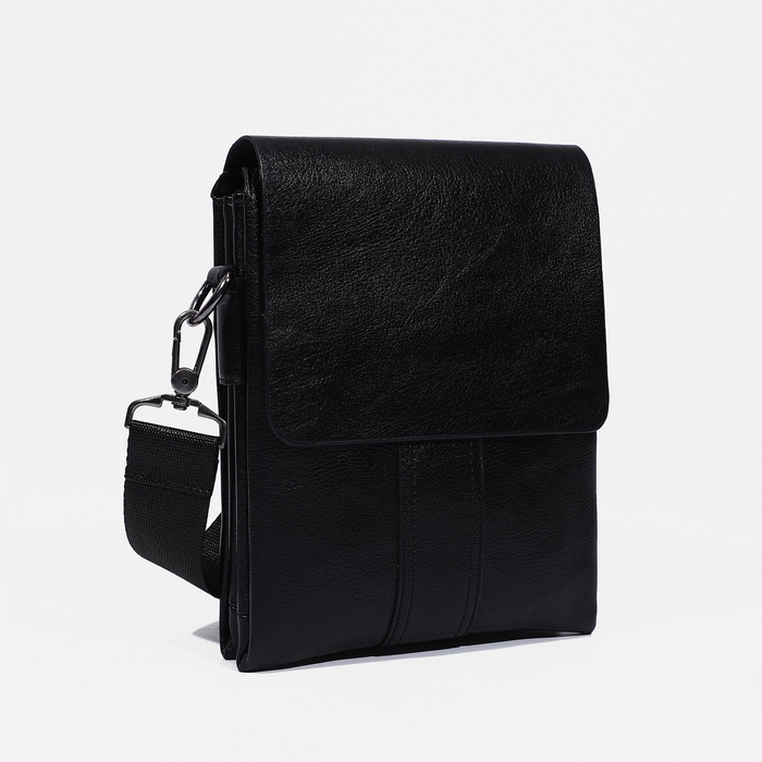 Сумка мужская, цвет чёрный Сумка мужская, цвет чёрный