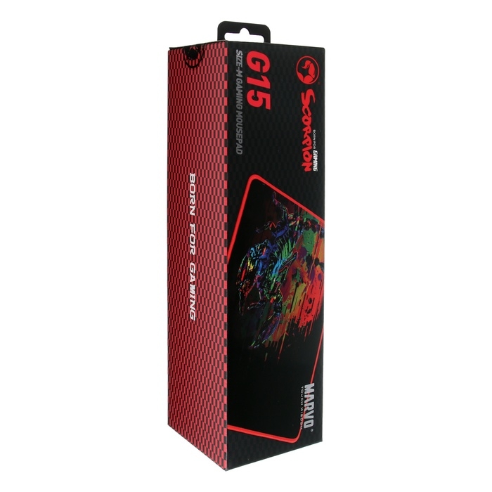Коврик Marvo G15, игровой, 352x252x3 мм, чёрный Коврик Marvo G15, игровой, 352x252x3 мм, чёрный