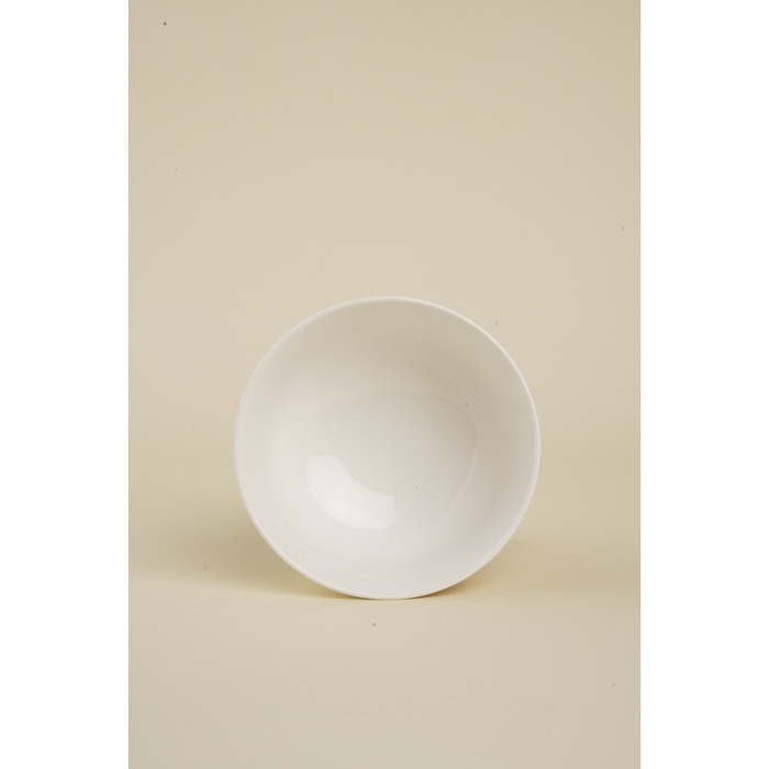 Набор салатников фарфоровых SL Home «Гатто», 700 мл, d=15 см, цвет белый