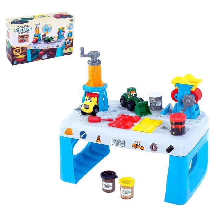 Игровой модуль «Фабрика» с пластилином, 42 элемента Игровой модуль «Фабрика» с пластилином, 42 элемента