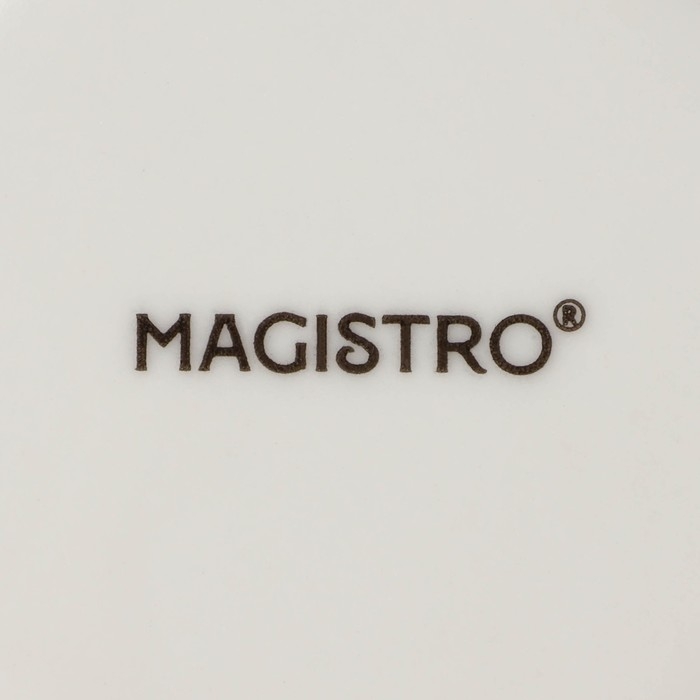 Набор салатников фарфоровых Magistro Real Marble, 380 мл, 11,6×6,5 см, 2 шт