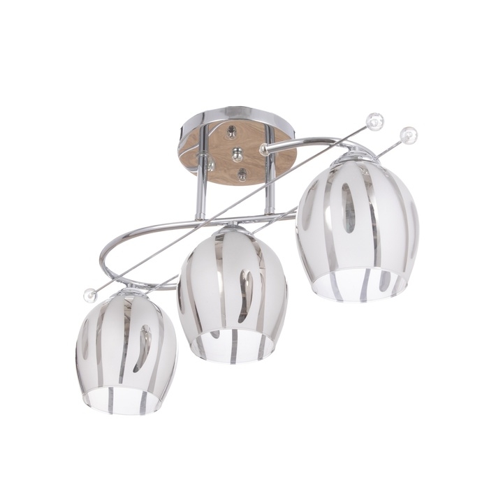 Люстра Люстра "Дэйл" 3х40Вт Е27 Хром МОДЕЛЬ: 2612372