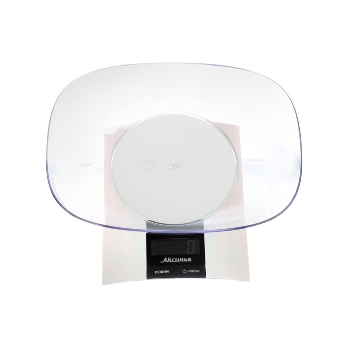 Весы кухонные  Весы кухонные "АКСИНЬЯ" КС-6505, электронные, до 3 кг, белые