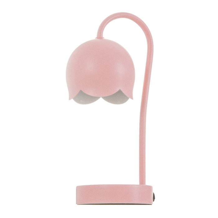 Настольная лампа Настольная лампа "Свелл" G9 40Вт розовый 11х11х28 см RISALUX