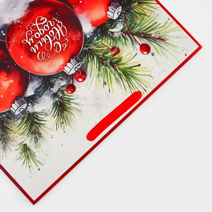 Пакет ламинированный горизонтальный Пакет ламинированный горизонтальный "Шары", L 40 × 31 × 12 см