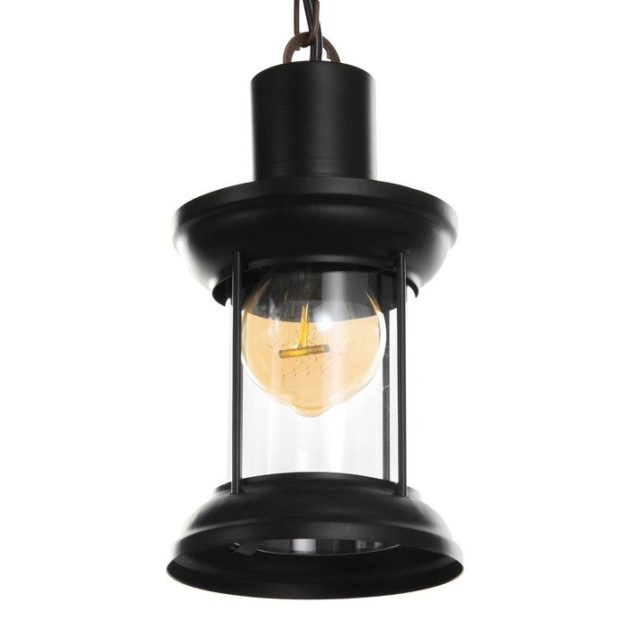 Люстра Люстра "Хольми" 8хЕ27 40Вт черный 68х68х100 см