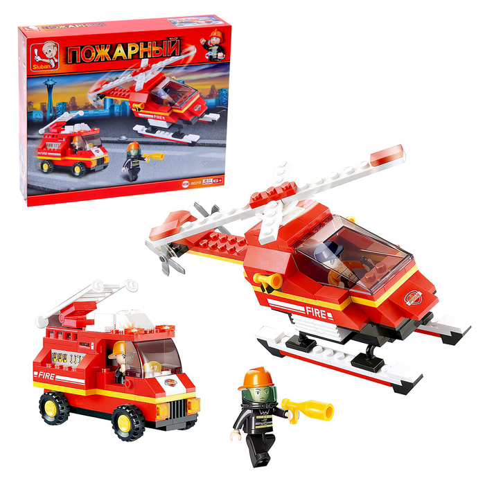 Конструктор «Спасательный отряд», 211 деталей Конструктор «Спасательный отряд», 211 деталей
