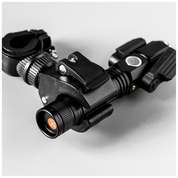 Фонарь велосипедный передний, 3 светодиода, 4 режима Фонарь велосипедный передний, 3 светодиода, 4 режима