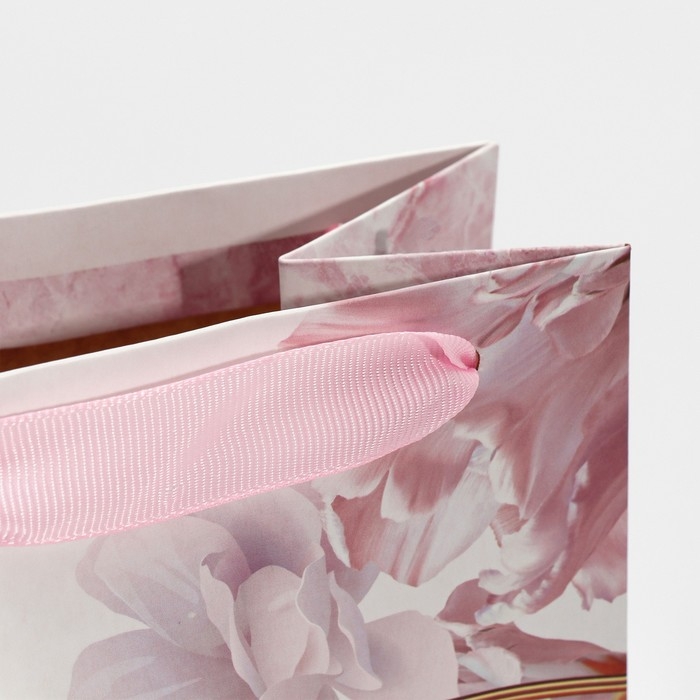 Пакет подарочный под бутылку, упаковка, «Нежность», 13 х 36 х 10 см Пакет подарочный под бутылку, упаковка, «Нежность», 13 х 36 х 10 см