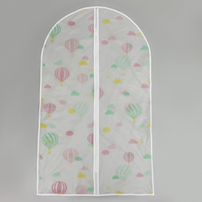Чехол для одежды «Воздушные шары», 60×100 см, PEVA, дизайн МИКС Чехол для одежды «Воздушные шары», 60×100 см, PEVA, дизайн МИКС