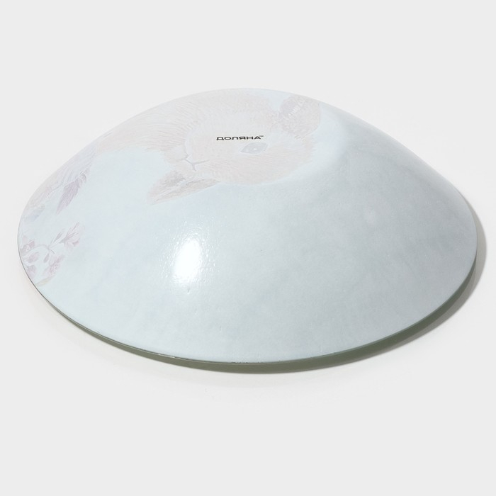 Набор тарелок стеклянных Доляна «Кролик», 19 предметов: 6 десертных тарелок, 6 обеденных тарелок, 6 мисок, салатник Набор тарелок стеклянных Доляна «Кролик», 19 предметов: 6 десертных тарелок, 6 обеденных тарелок, 6 мисок, салатник