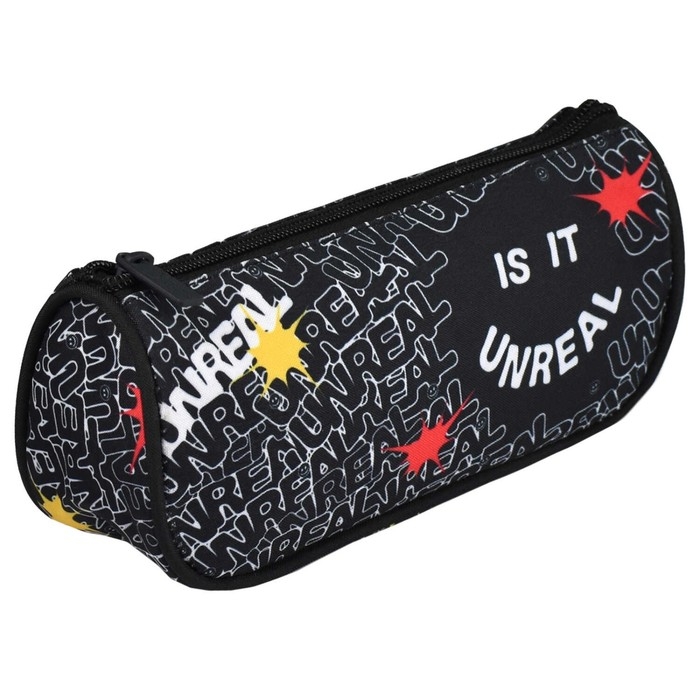 Пенал мягкий, 1 отделение, 95 х 200 х 45 мм, объёмный, Феникс Пенал мягкий, 1 отделение, 95 х 200 х 45 мм, объёмный, Феникс "Панк" чёрный 64182