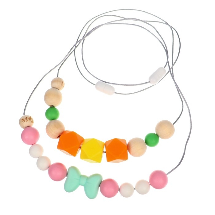 Слингобусы - прорезыватель «Малыш», виды МИКС, Mum&Baby