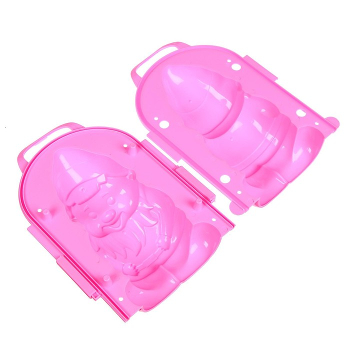 Снежколеп-песколеп «Гномик» + красящий порошок 15 г, набор, цвета МИКС, на новый год Снежколеп-песколеп «Гномик» + красящий порошок 15 г, набор, цвета МИКС, на новый год