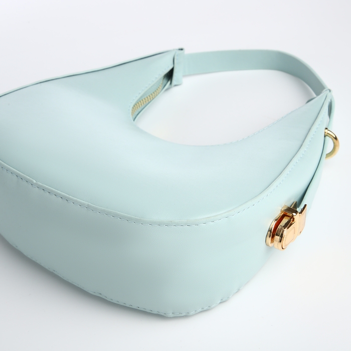 Сумка женская багет на молнии, цвет голубой Сумка женская багет на молнии, цвет голубой
