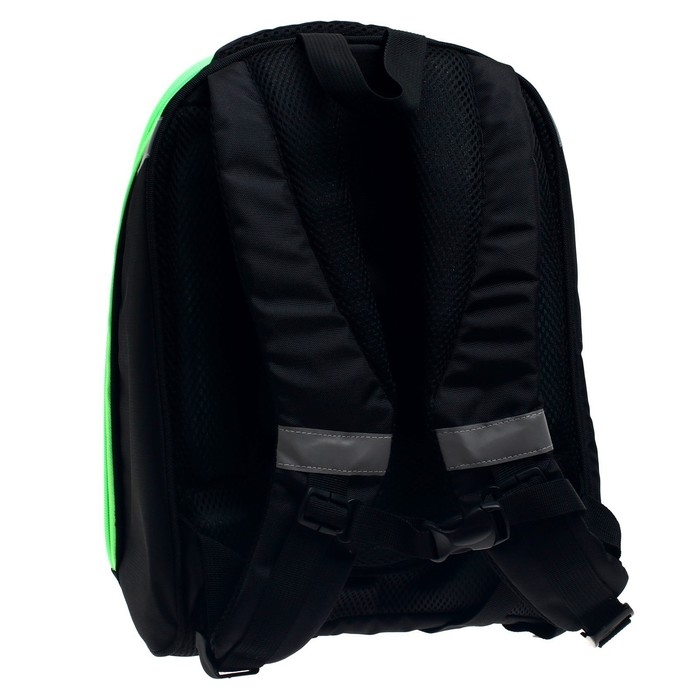 Рюкзак каркасный школьный, 37 х 28 х 19 см, Calligrata К Рюкзак каркасный школьный, 37 х 28 х 19 см, Calligrata К "Тачка"