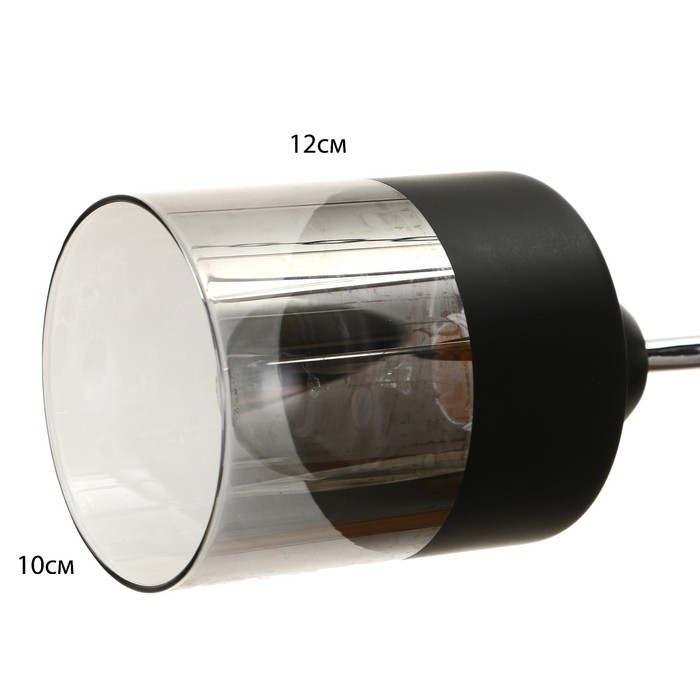 Люстра Люстра "Эстель" 5хЕ27 40Вт чёрно-хромовый 60х60х23 см BayerLux