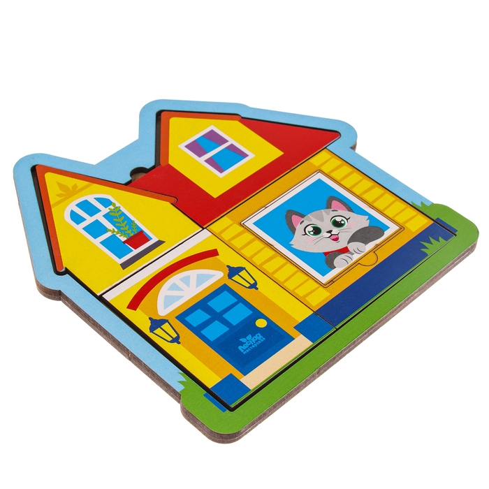 Головоломка «Дом» для самых маленьких Головоломка «Дом» для самых маленьких