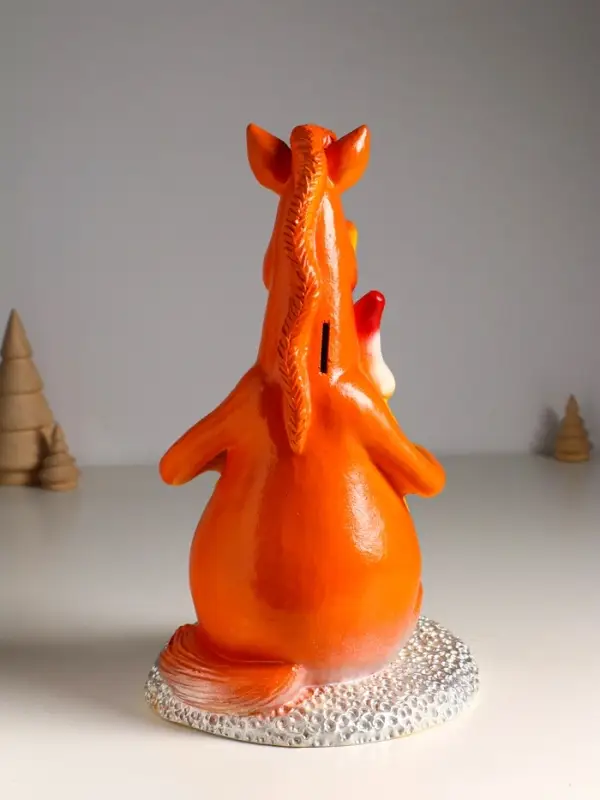 Копилка Копилка "Конь с елочкой" 30,5х18х19,5 см, цветной, гипс