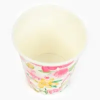 Стакан одноразовый бумажный «Акварельные цветы», 250 мл