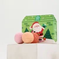 Бомбочки для ванны в домике «Дед Мороз», набор 6 шт х 40 г, URAL LAB