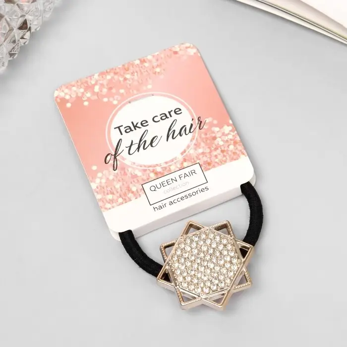 Резинка для волос Резинка для волос "Бьорг" геометрия, 5 см