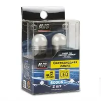 T088B T20/белый/(W3x16q) CANBUS 6SMD 3030, 2 contact(7443), 10-30V коробка 2 шт.