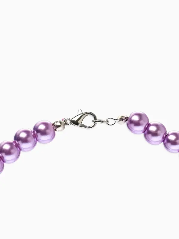 Бусы &laquo;Классика&raquo;, настроение, сиреневые, 40 см