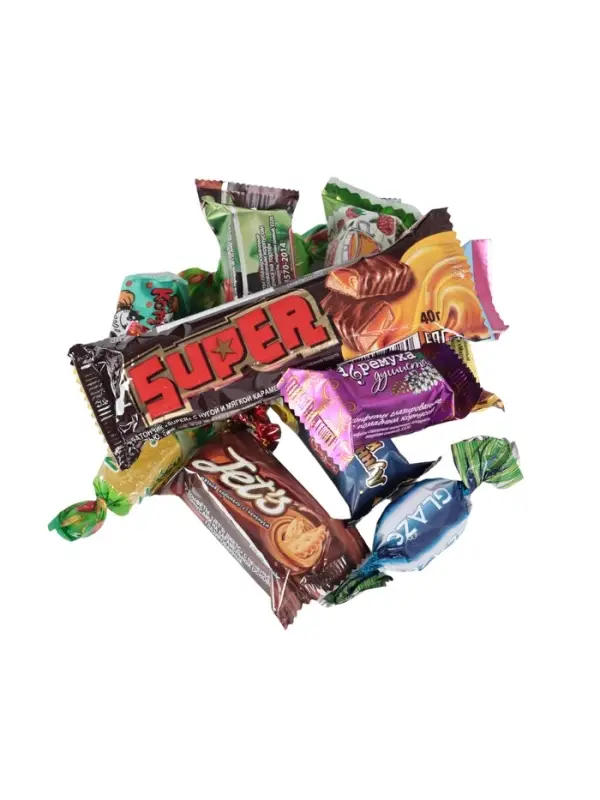 Сладкий новогодний подарок «Пончик», 1000 г