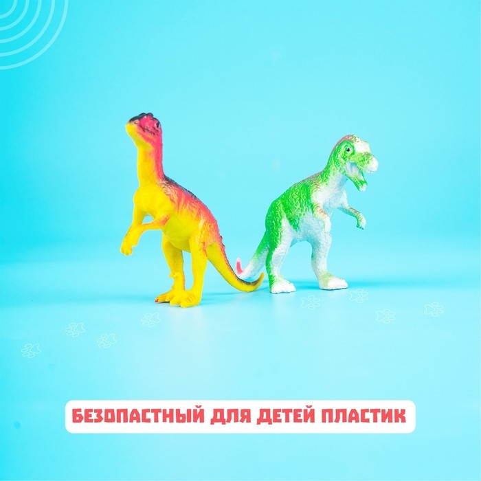 Набор животных «Динозавры», 6 фигурок Набор животных «Динозавры», 6 фигурок