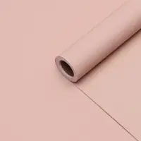 Пленка для цветов тонированная, матовая, пудровый, 0.5&times;10 м, 65 мкм