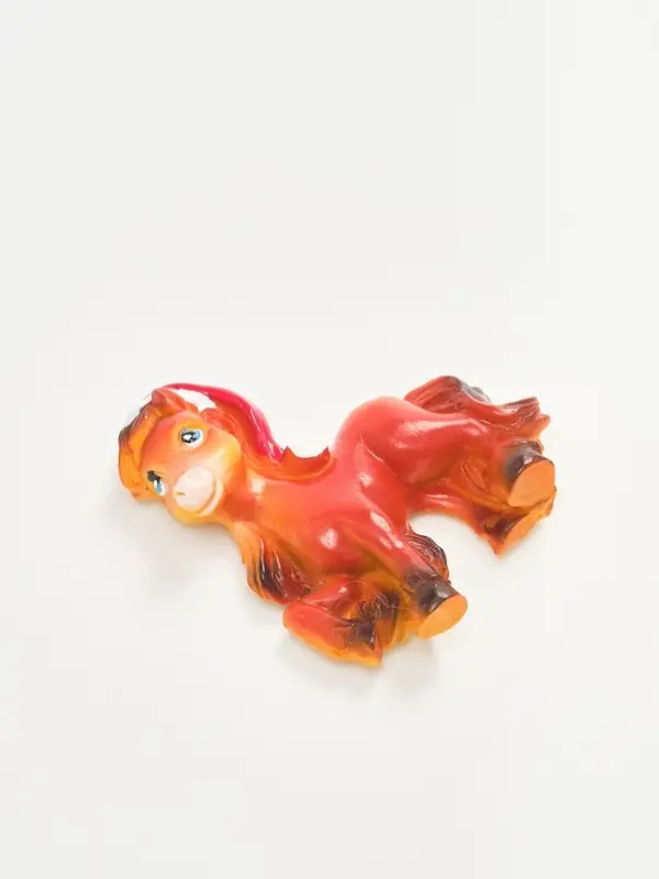 Магнит новогодний на холодильник «Лошадь в колпаке», 5.5 х 4.2 см