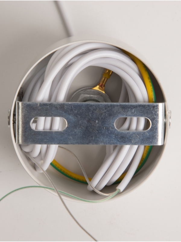 Светильник "Муссон" 1х10Вт Е14 провод 2м 20х20х20см