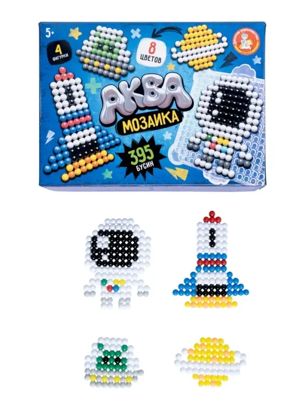 Аквамозаика &laquo;Космос&raquo;, 4 фигурки