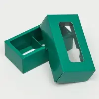 Коробка для 2 конфеты, 10.5×5.5×3.5 см