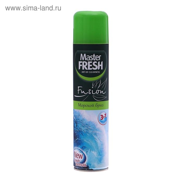 Освежитель Мастер Фреш FA-417, Морской бриз, 300 мл Освежитель Мастер Фреш FA-417, Морской бриз, 300 мл