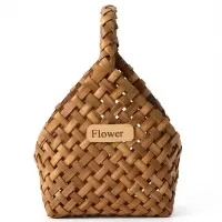 Корзина плетеная, 23&times;12&times;7&times;22/28 см, секвойя