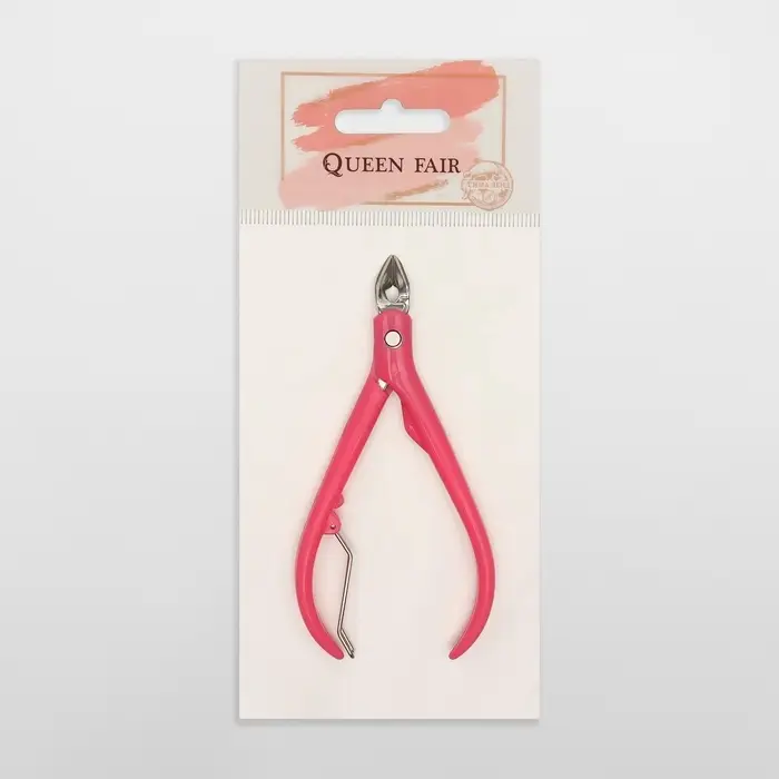 Кусачки маникюрные для кутикулы, 11 см, длина лезвия-8 мм, МИКС