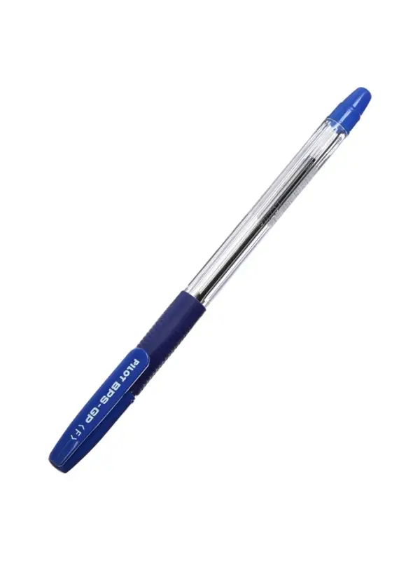 Ручка шариковая Pilot BPS-GP, 4 штуки, синий стержень, на масляной основе, узел 0.7 мм, резиновый упор