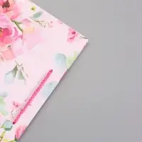 Пакет подарочный ламинированный "Комплимент" 26 х 12 х 32 см