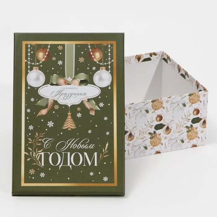 Набор подарочных коробок 6 в 1 «Новогодний подарок», 20 х 12.5 х 7.5 ‒ 32.5 х 20 х 12.5 см, Новый год Набор подарочных коробок 6 в 1 «Новогодний подарок», 20 х 12.5 х 7.5 ‒ 32.5 х 20 х 12.5 см, Новый год